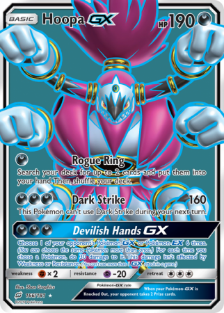 Hoopa-GX 166/181 Sun & Moon Team Up