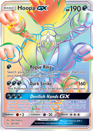 Hoopa-GX 187/181 Sun & Moon Team Up