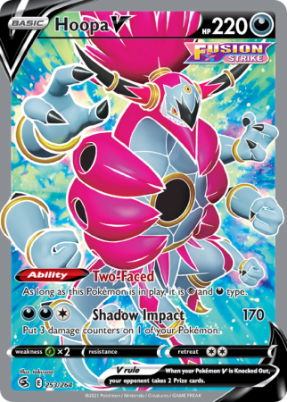 Hoopa V 253/264 Sword & Shield Fusion Strike