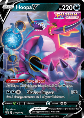 Hoopa V SWSH176/103 Sword & Shield SWSH Black Star Promos