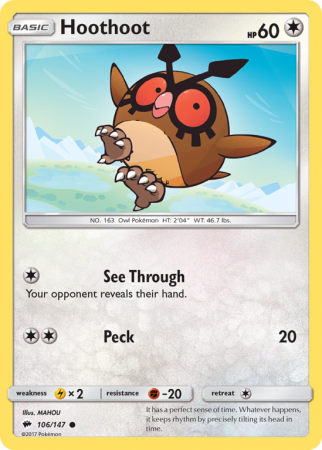 Hoothoot 106/147