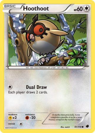 Hoothoot 91/116