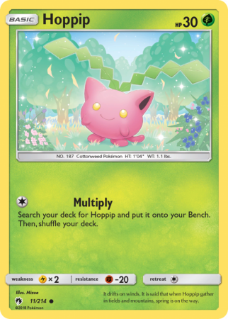 Hoppip 11/214 Sun & Moon Lost Thunder
