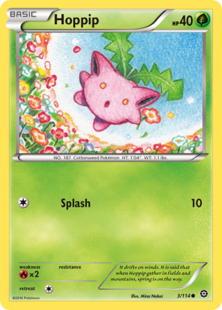 Hoppip 3/114 XY Steam Siege