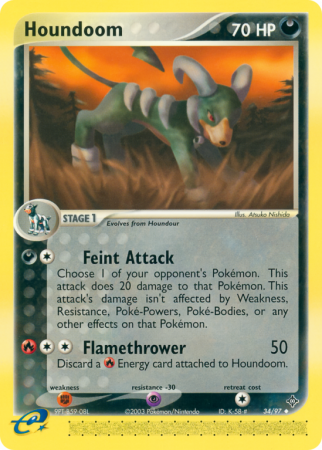 Houndoom 34/97