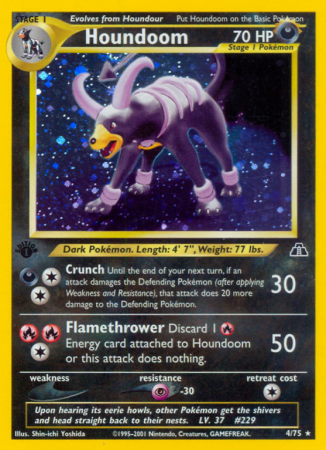 Houndoom 4/75 Neo Neo Discovery