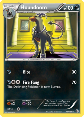 Houndoom 75/124
