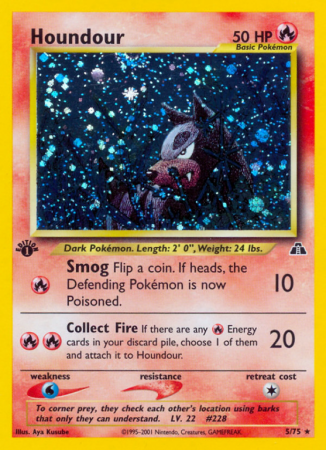 Houndour 5/75 Neo Neo Discovery