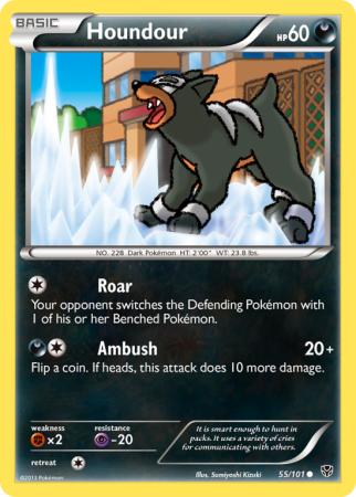 Houndour 55/101