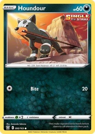Houndour 95/163 Sword & Shield Battle Styles