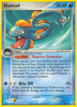 Huntail 18/92 EX Legend Maker