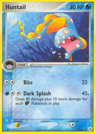 Huntail 19/101 EX Hidden Legends