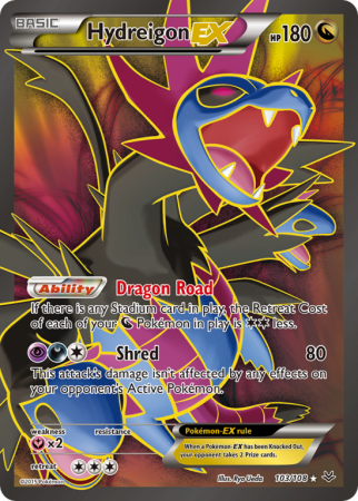 Hydreigon-EX 103/108 XY Roaring Skies