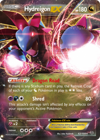 Hydreigon-EX 62/108 XY Roaring Skies