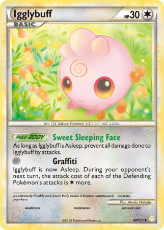 Igglybuff 44/123 HeartGold & SoulSilver HeartGold & SoulSilver