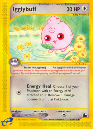 Igglybuff 67/182 E-Card Skyridge