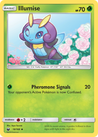 Illumise 18/168 Sun & Moon Celestial Storm