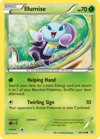 Illumise 18/160 XY Primal Clash
