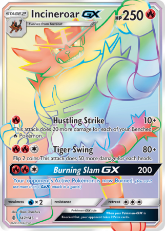 Incineroar-GX 147/145