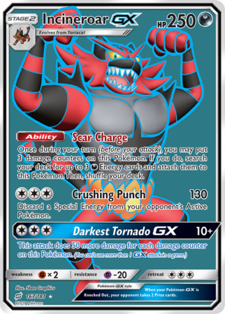 Incineroar-GX 167/181