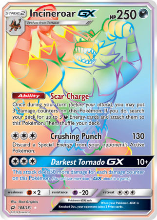 Incineroar-GX 188/181