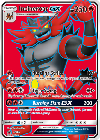 Incineroar-GX SM38/156 Sun & Moon SM Black Star Promos