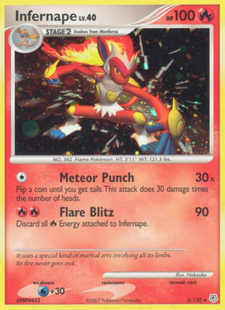 Infernape 5/130 Diamond & Pearl Diamond & Pearl