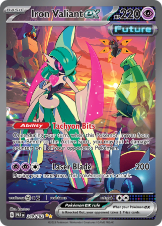 Iron Valiant ex 249/182 Scarlet & Violet Paradox Rift