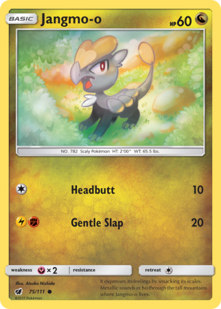 Jangmo-o 75/111 Sun & Moon Crimson Invasion