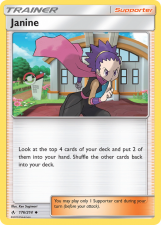 Janine 176/214 Sun & Moon Unbroken Bonds