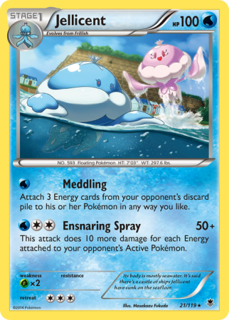 Jellicent 21/119 XY Phantom Forces
