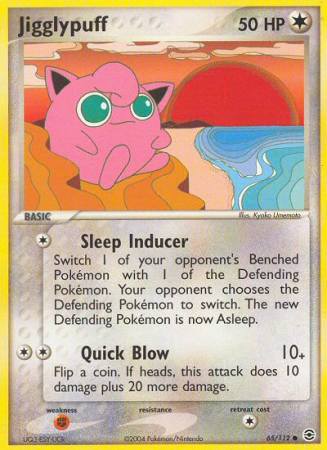 Jigglypuff 65/112 EX FireRed & LeafGreen