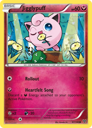 Jigglypuff 87/146 XY XY