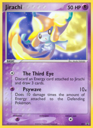 Jirachi 21/40 NP Nintendo Black Star Promos