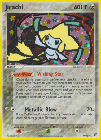 Jirachi 9/107 EX Deoxys