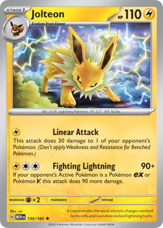 Jolteon 135/165 Scarlet & Violet 151