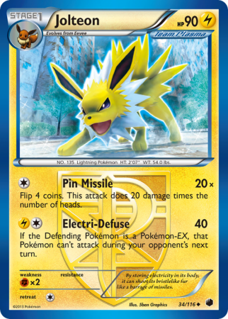Jolteon 34/116