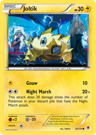 Joltik 26/119 XY Phantom Forces
