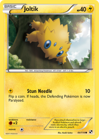 Joltik 44/114 Black & White Black & White