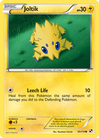 Joltik 45/114 Black & White Black & White
