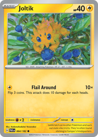 Joltik 64/182 Scarlet & Violet Paradox Rift