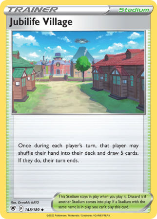 Jubilife Village 148/189 Sword & Shield Astral Radiance