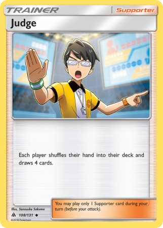 Judge 108/131 Sun & Moon Forbidden Light