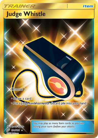 Judge Whistle 194/181 Sun & Moon Team Up