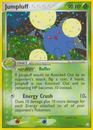 Jumpluff 11/109 EX Team Rocket Returns