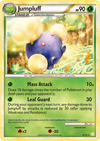 Jumpluff 6/123 HeartGold & SoulSilver HeartGold & SoulSilver