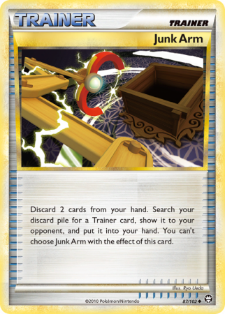 Junk Arm 87/102 HeartGold & SoulSilver HS—Triumphant