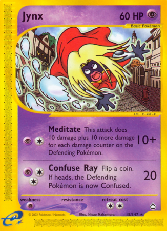 Jynx 18/186 E-Card Aquapolis