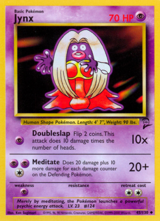 Jynx 45/130 Base Base Set 2