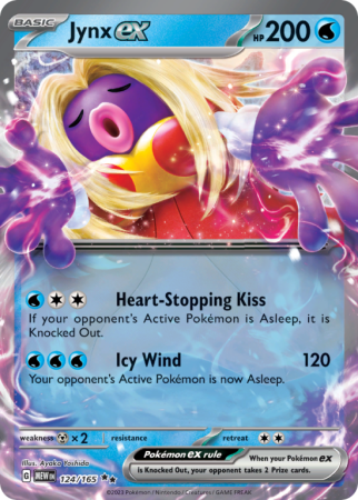 Jynx ex 124/165 Scarlet & Violet 151